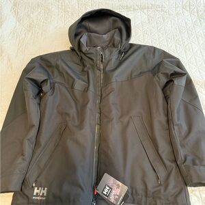 Helly Hansen Workwear Oxford Black Men’s Winter Jacket - 2XL